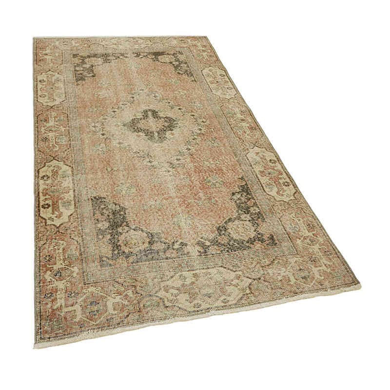 El Dokuma Vintage Halı - 117 cm x 207 cm - K0082797