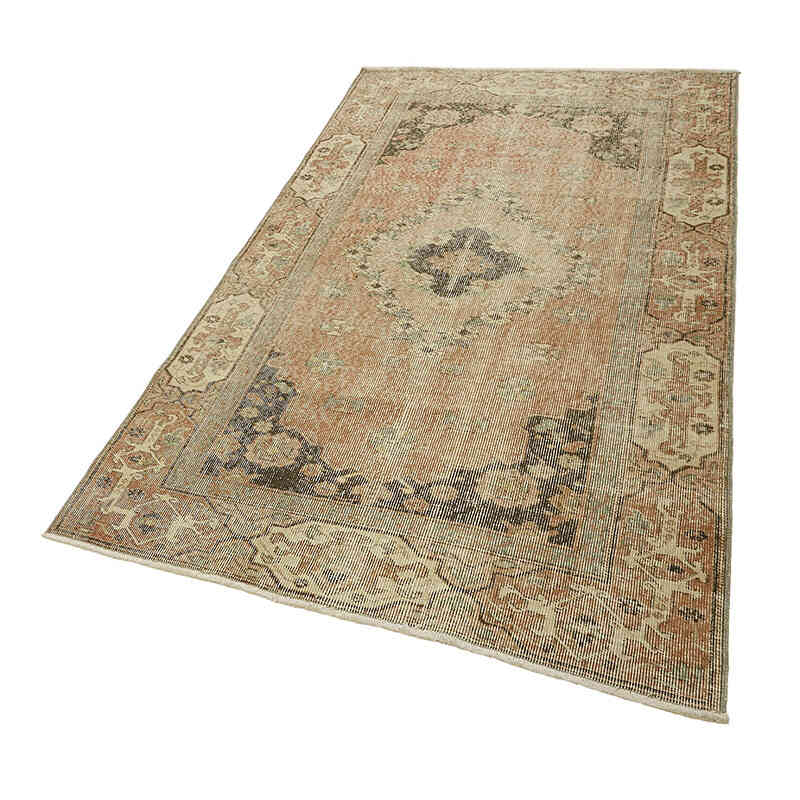 El Dokuma Vintage Halı - 117 cm x 207 cm - K0082797