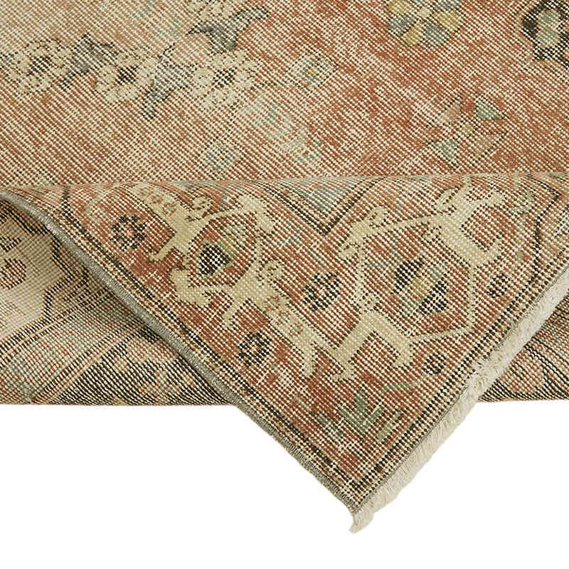 El Dokuma Vintage Halı - 117 cm x 207 cm - K0082797