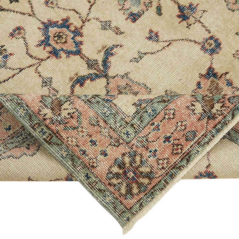 Vintage Turkish Hand-Knotted Rug - 3' 8" x 6' 3" (44" x 75") - K0082799