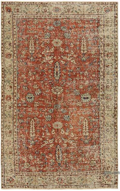 Vintage Turkish Hand-Knotted Rug - 3' 10" x 6'  (46" x 72")