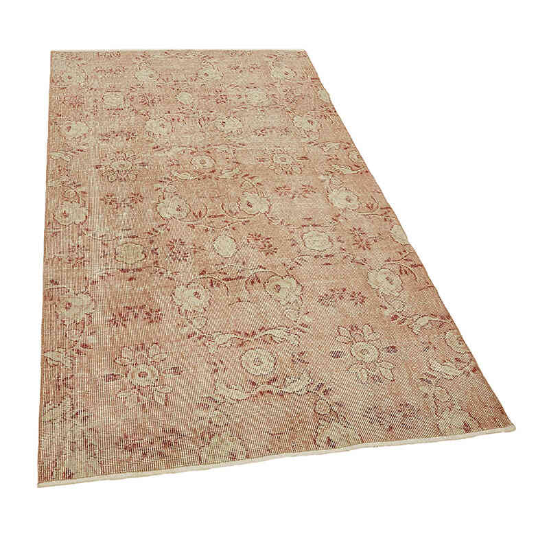 El Dokuma Vintage Halı - 108 cm x 197 cm - K0082801