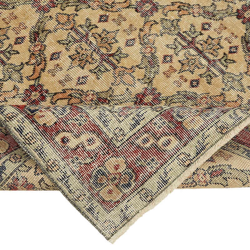 El Dokuma Vintage Halı - 111 cm x 193 cm - K0082803