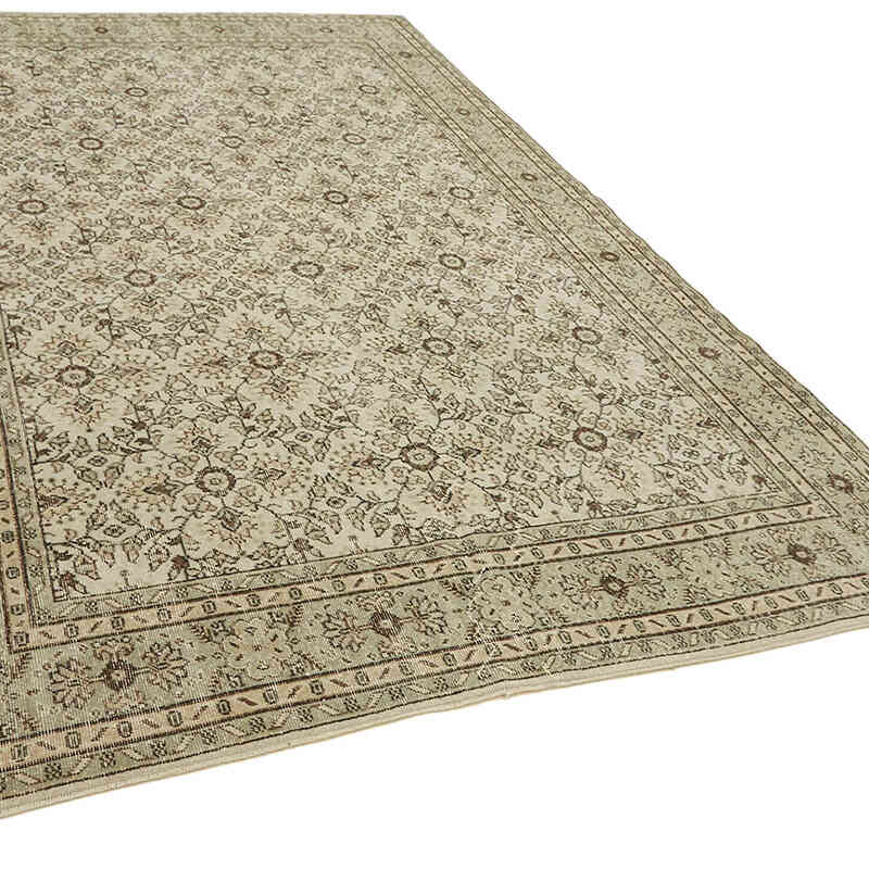 El Dokuma Vintage Halı - 214 cm x 325 cm - K0082806