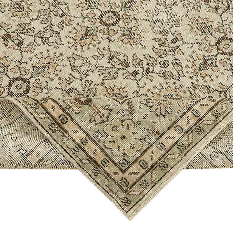 El Dokuma Vintage Halı - 214 cm x 325 cm - K0082806
