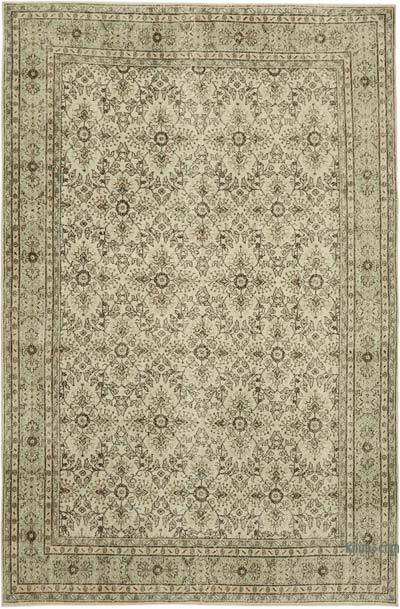 Alfombra Vintage Turca Anudada a Mano - 214 cm x 325 cm