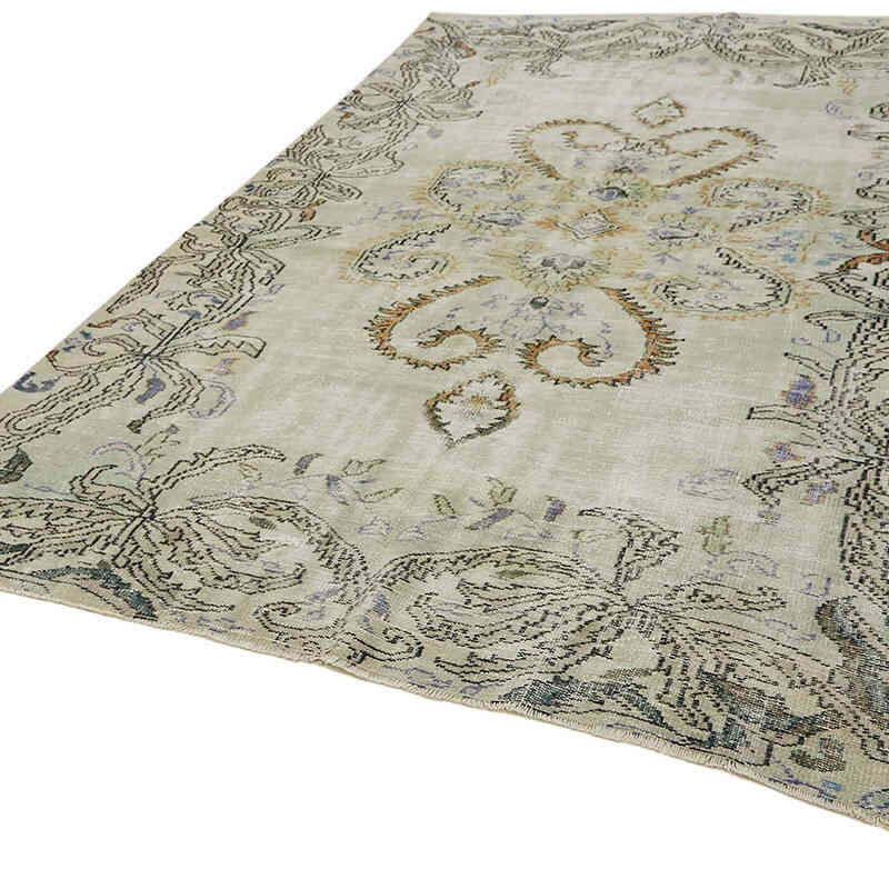 Alfombra Vintage Turca Anudada a Mano - 215 cm x 325 cm - K0082807