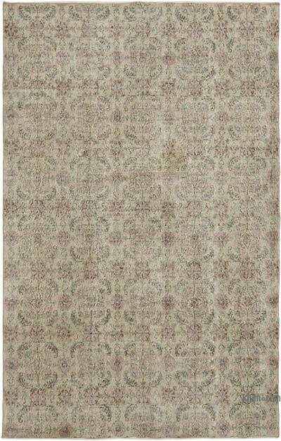 Alfombra Vintage Turca Anudada a Mano - 205 cm x 318 cm