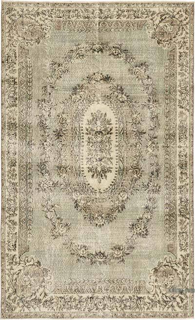 El Dokuma Vintage Halı - 204 cm x 328 cm