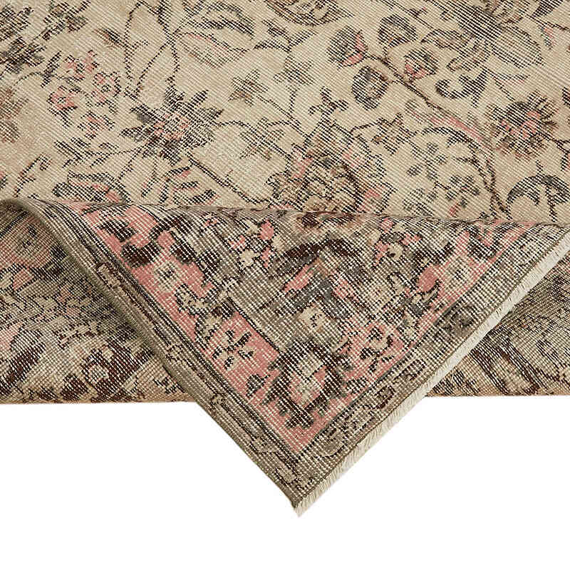 Alfombra Vintage Turca Anudada a Mano - 210 cm x 310 cm - K0082821