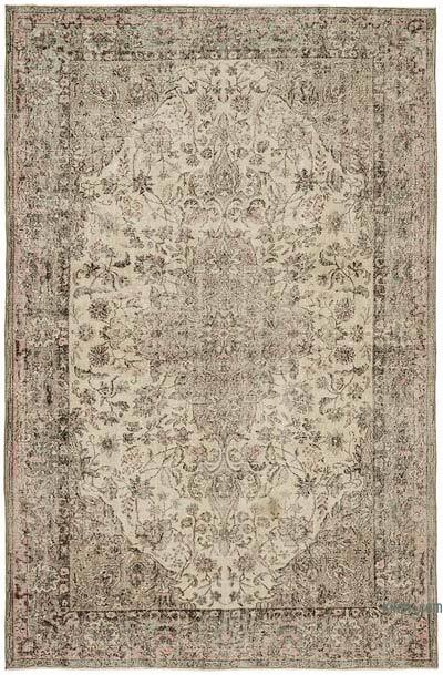 El Dokuma Vintage Halı - 210 cm x 310 cm
