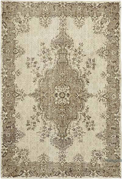 Alfombra Vintage Turca Anudada a Mano - 220 cm x 315 cm