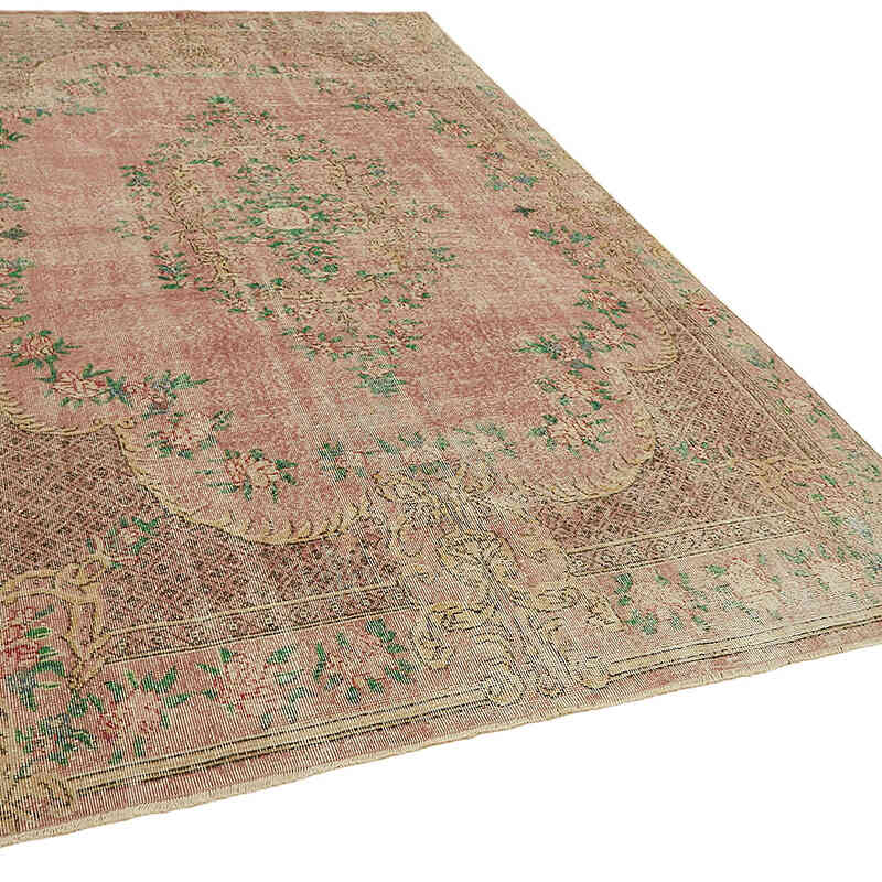 Vintage Turkish Hand-Knotted Rug - 6' 8" x 10' 8" (80" x 128") - K0082830