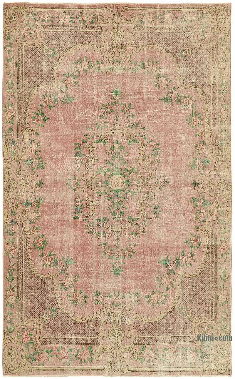Vintage Turkish Hand-Knotted Rug - 6' 8" x 10' 8" (80" x 128") - K0082830