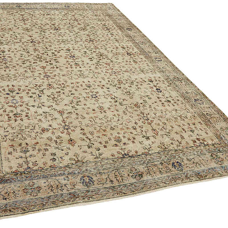 El Dokuma Vintage Halı - 208 cm x 314 cm - K0082832