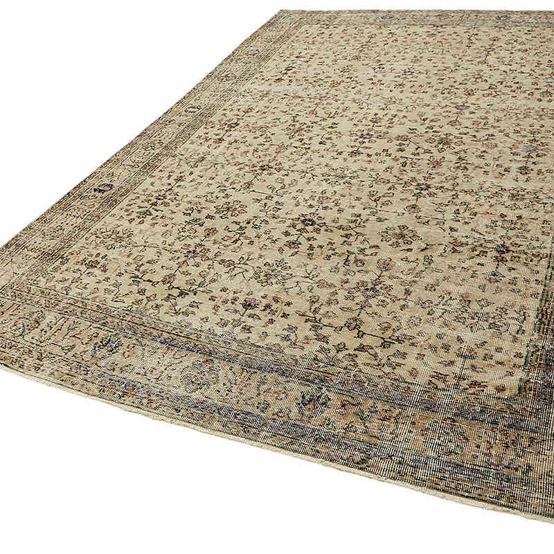 El Dokuma Vintage Halı - 208 cm x 314 cm - K0082832
