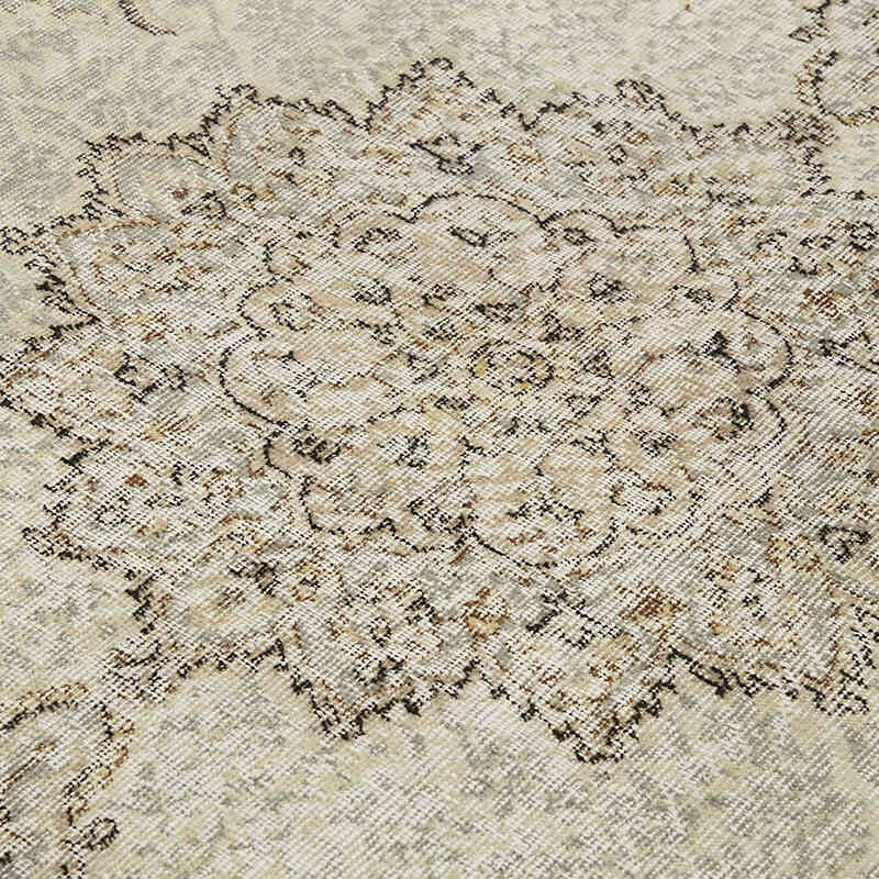 Alfombra Vintage Turca Anudada a Mano - 210 cm x 313 cm - K0082833