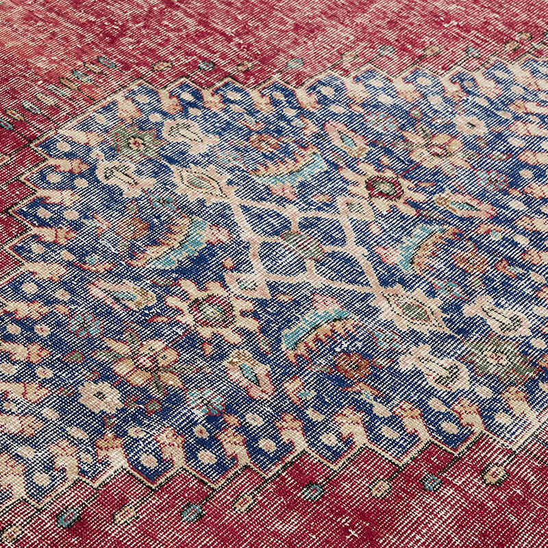 Vintage Turkish Hand-Knotted Rug - 6' 11" x 10' 8" (83" x 128") - K0082834