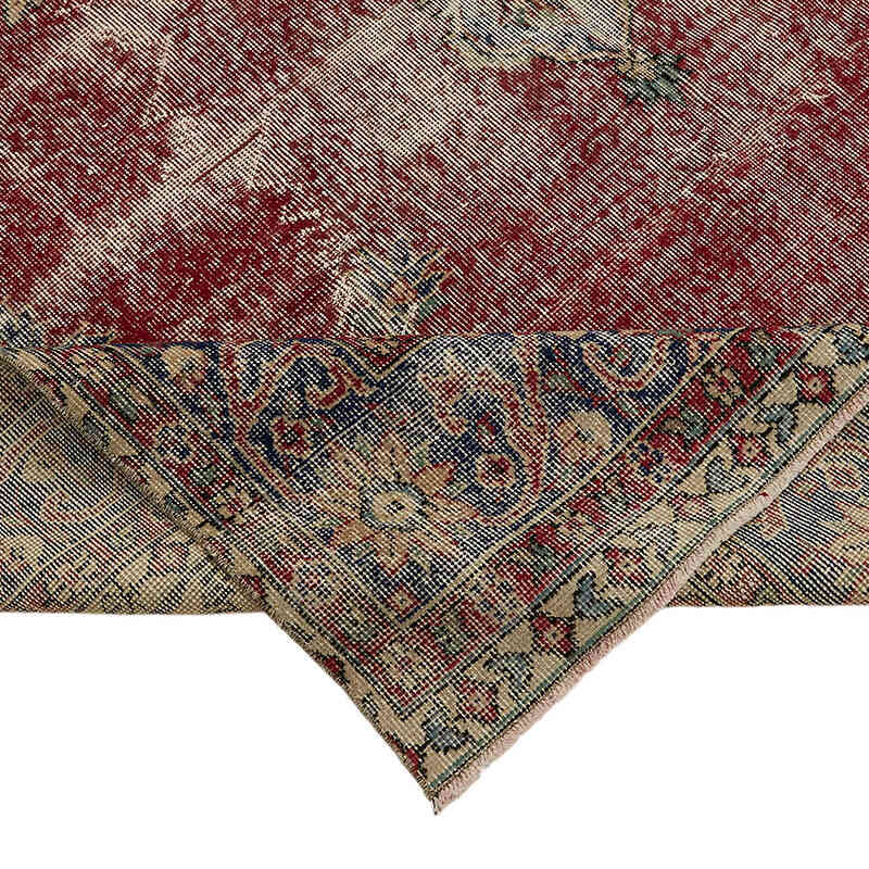 Vintage Turkish Hand-Knotted Rug - 6' 7" x 10' 10" (79" x 130") - K0082835