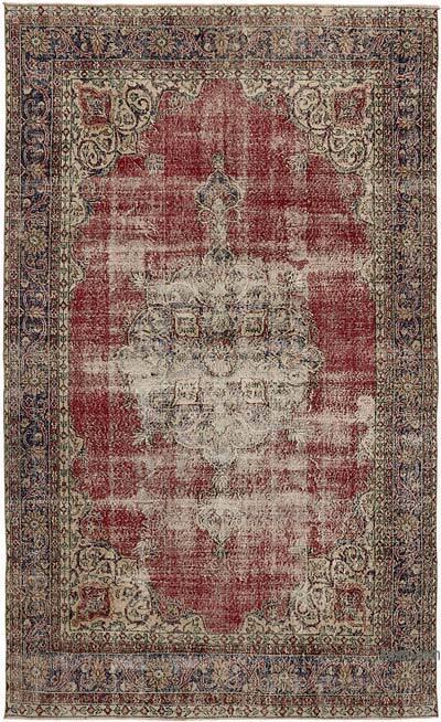 Alfombra Vintage Turca Anudada a Mano - 200 cm x 330 cm