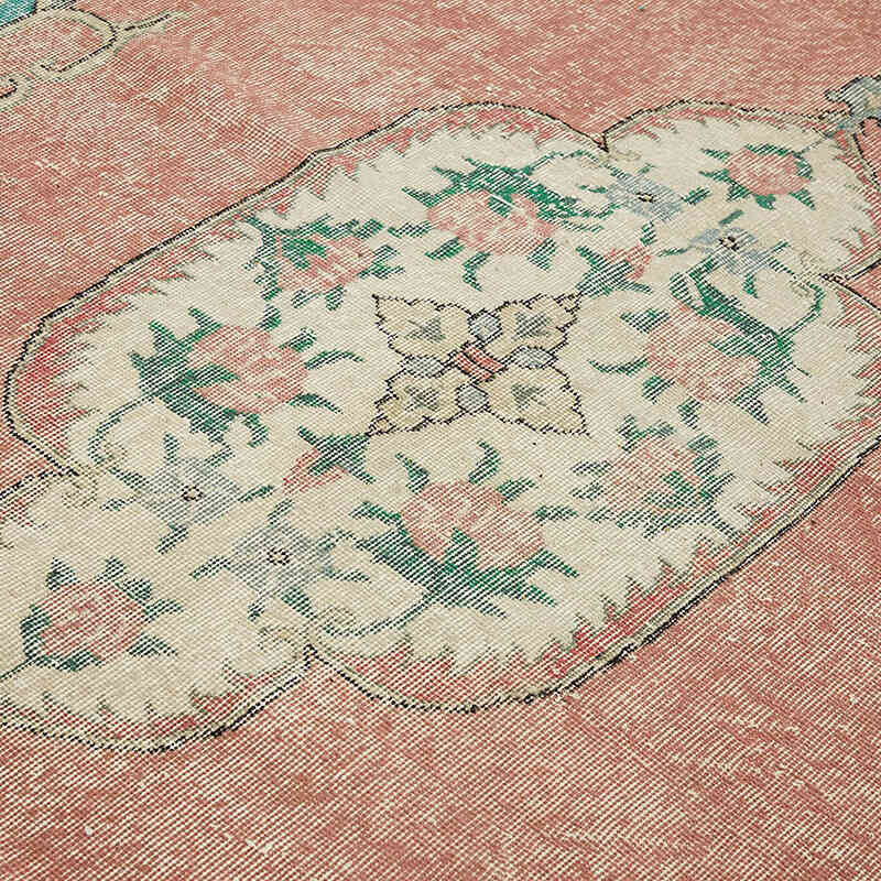 Alfombra Vintage Turca Anudada a Mano - 220 cm x 320 cm - K0082842