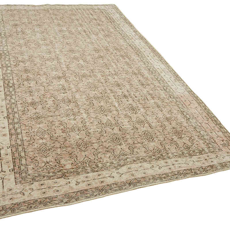 Vintage Turkish Hand-Knotted Rug - 6' 9" x 10' 6" (81" x 126") - K0082843
