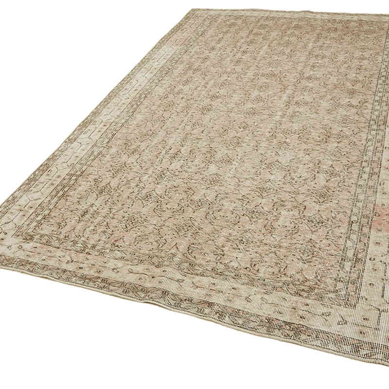 Vintage Turkish Hand-Knotted Rug - 6' 9" x 10' 6" (81" x 126") - K0082843
