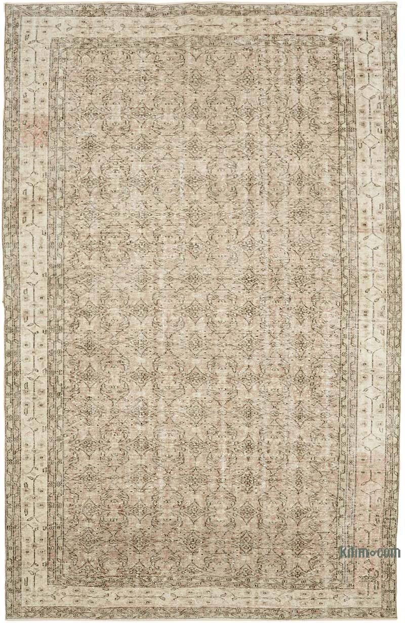 Vintage Turkish Hand-Knotted Rug - 6' 9" x 10' 6" (81" x 126") - K0082843