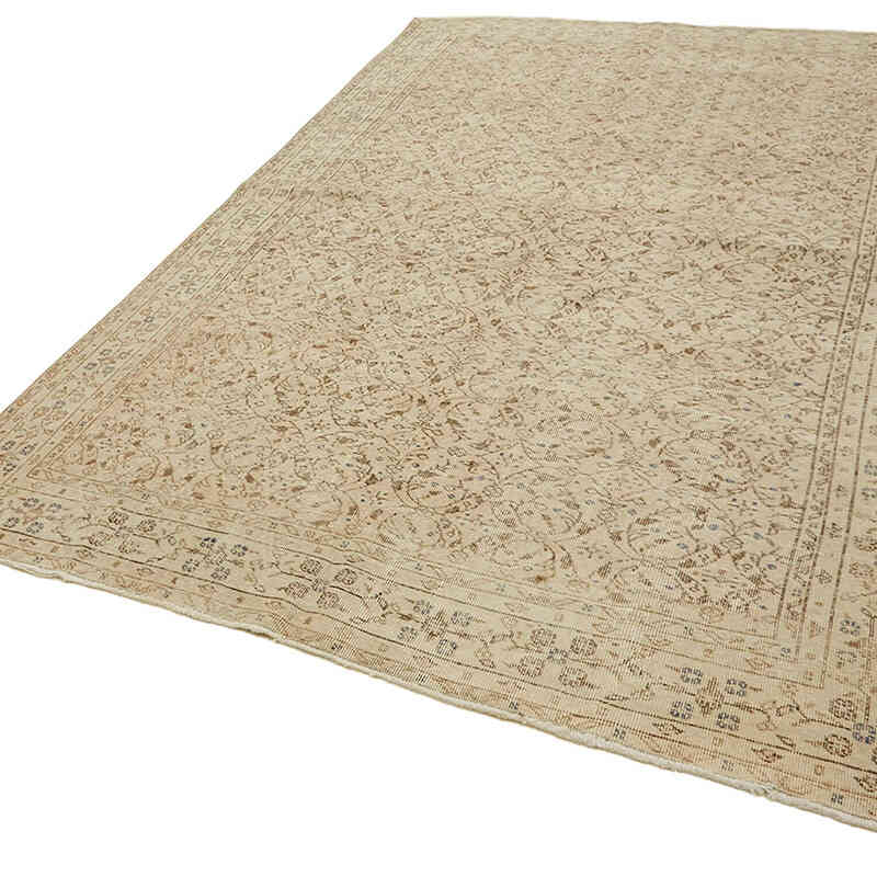 Alfombra Vintage Turca Anudada a Mano - 212 cm x 320 cm - K0082846