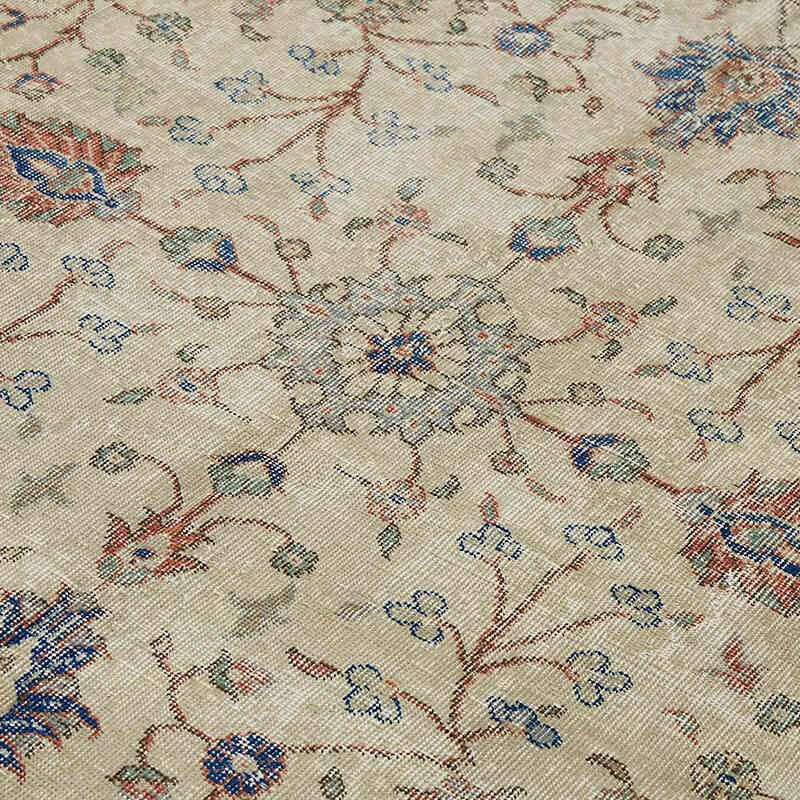 El Dokuma Vintage Halı - 203 cm x 322 cm - K0082847