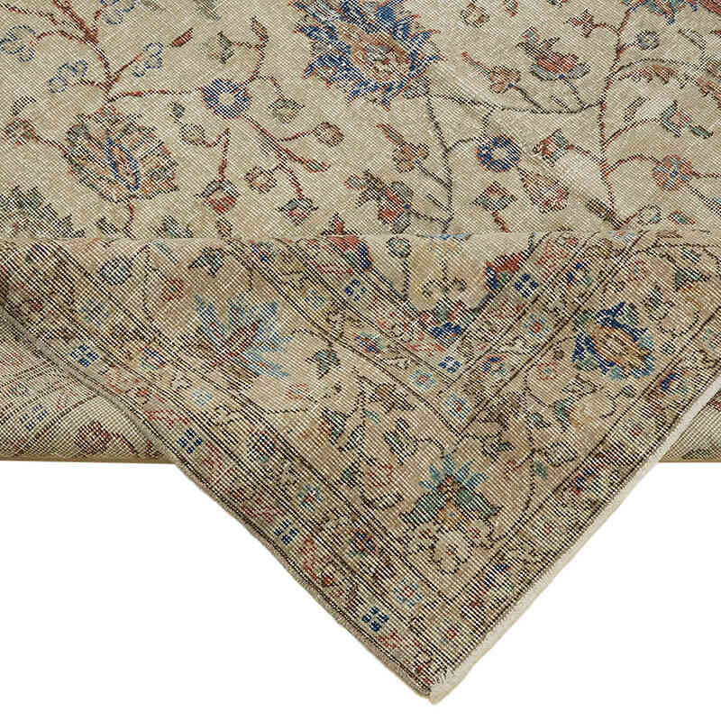 El Dokuma Vintage Halı - 203 cm x 322 cm - K0082847