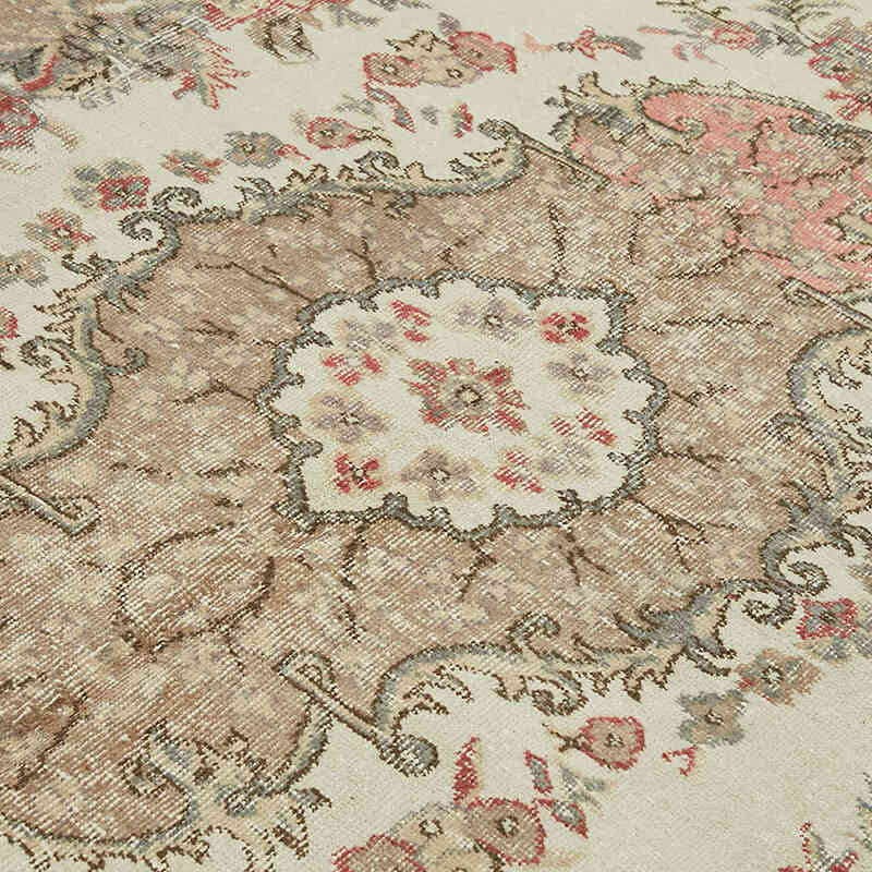 Vintage Turkish Hand-Knotted Rug - 7' 1" x 11' 2" (85" x 134") - K0082848