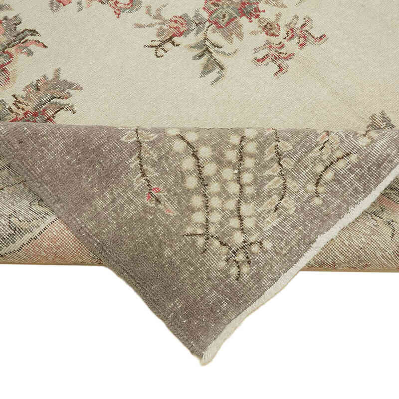 Vintage Turkish Hand-Knotted Rug - 7' 1" x 11' 2" (85" x 134") - K0082848