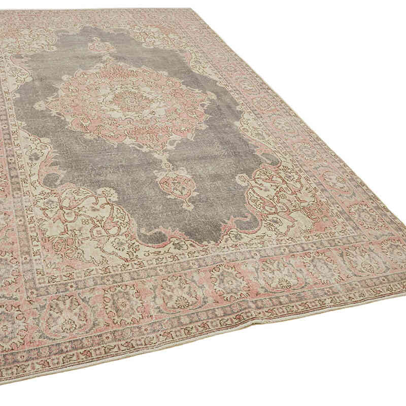 El Dokuma Vintage Halı - 205 cm x 325 cm - K0082850