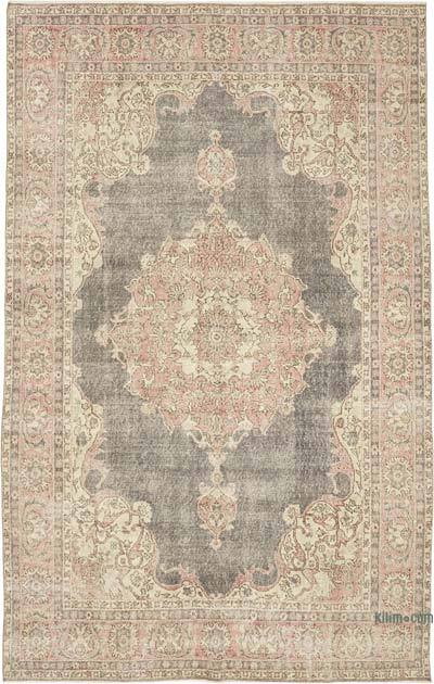 Vintage Turkish Hand-Knotted Rug - 6' 9" x 10' 8" (81" x 128")