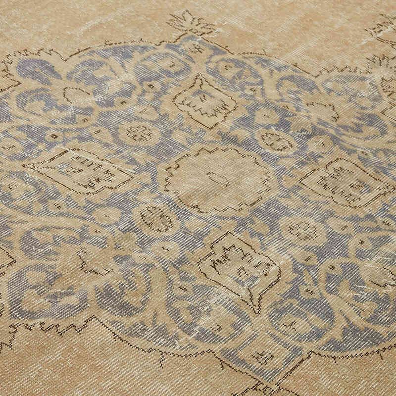 Alfombra Vintage Turca Anudada a Mano - 220 cm x 315 cm - K0082851