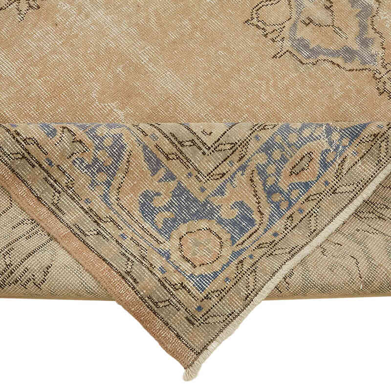 Alfombra Vintage Turca Anudada a Mano - 220 cm x 315 cm - K0082851