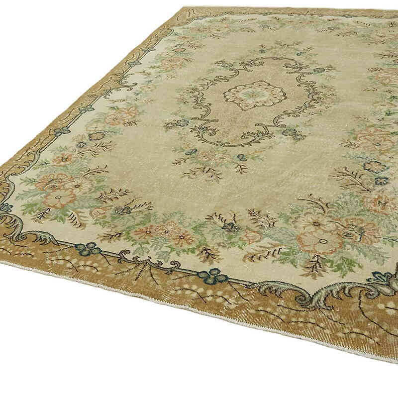 El Dokuma Vintage Halı - 220 cm x 311 cm - K0082853