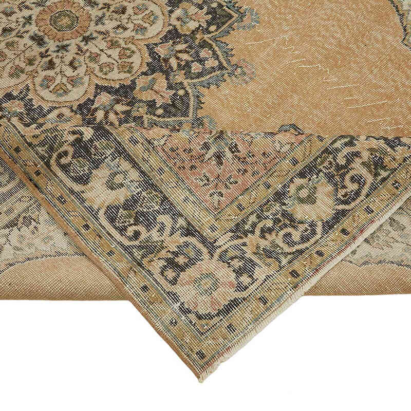 Alfombra Vintage Turca Anudada a Mano - 209 cm x 316 cm - K0082856