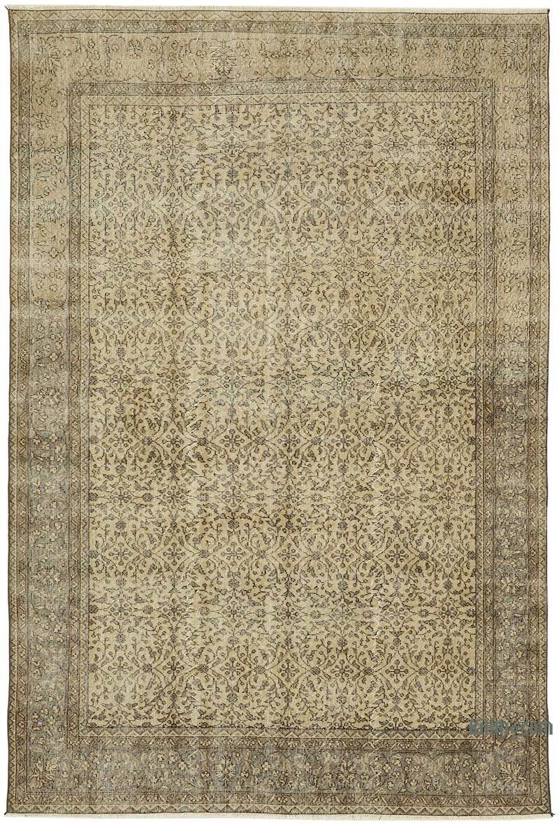 El Dokuma Vintage Halı - 210 cm x 316 cm - K0082857