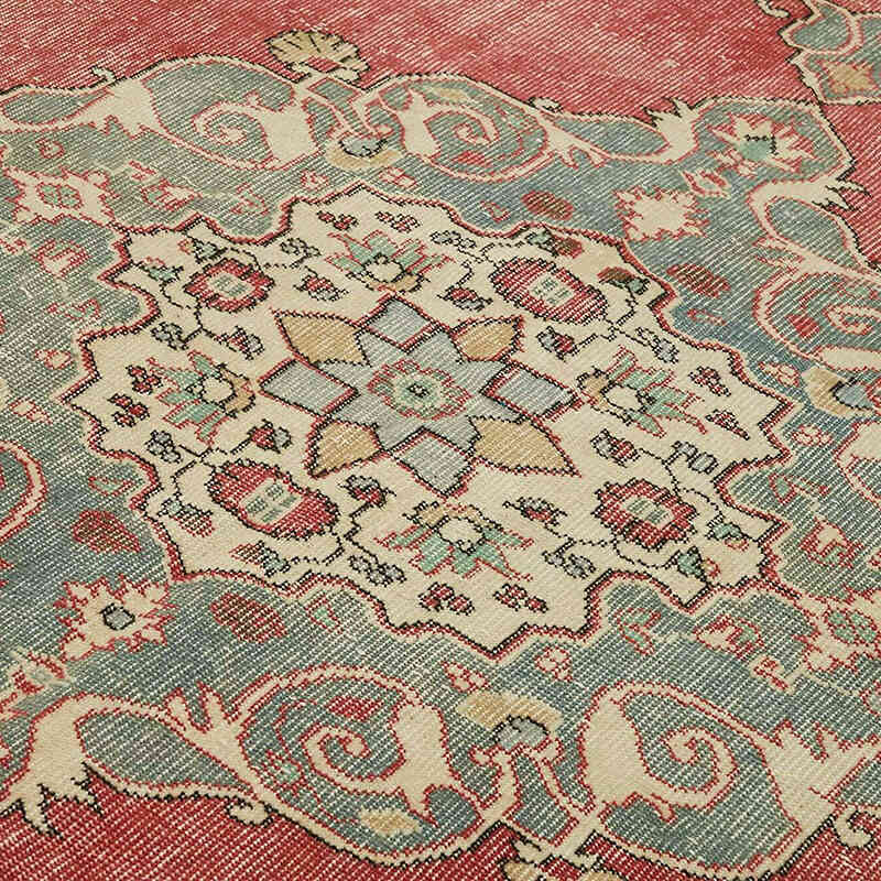 Vintage Turkish Hand-Knotted Rug - 6' 9" x 10' 4" (81" x 124") - K0082861
