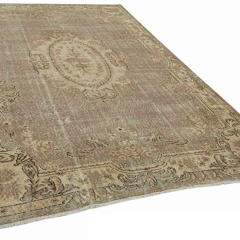 Alfombra Vintage Turca Anudada a Mano - 214 cm x 326 cm - K0082862