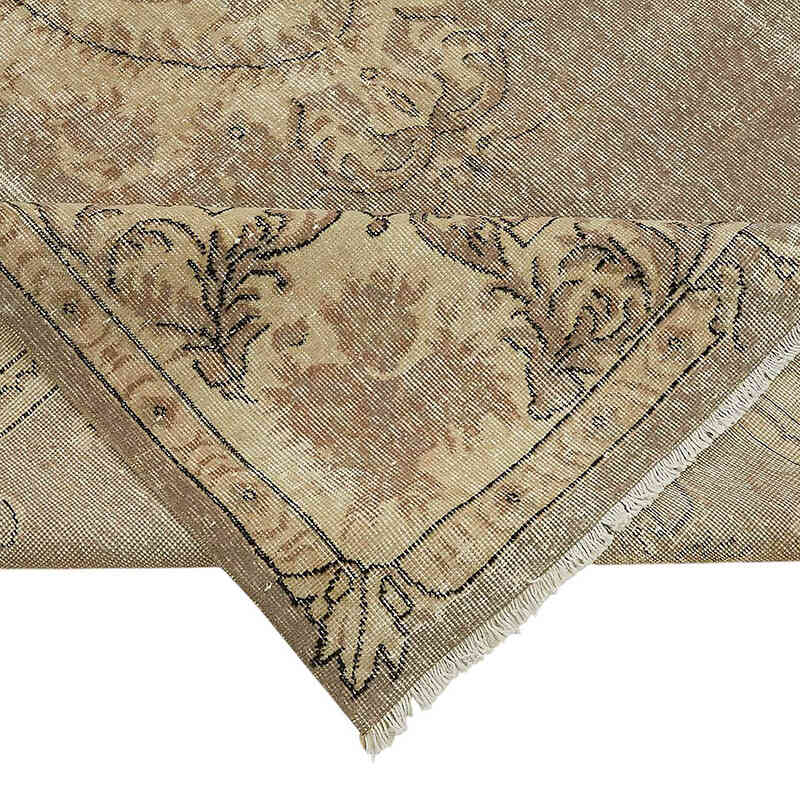 Alfombra Vintage Turca Anudada a Mano - 214 cm x 326 cm - K0082862