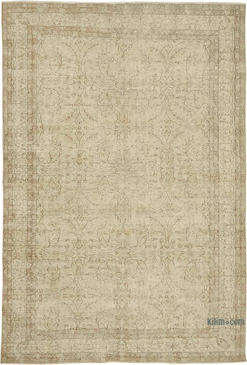 El Dokuma Vintage Halı - 214 cm x 318 cm - K0082874