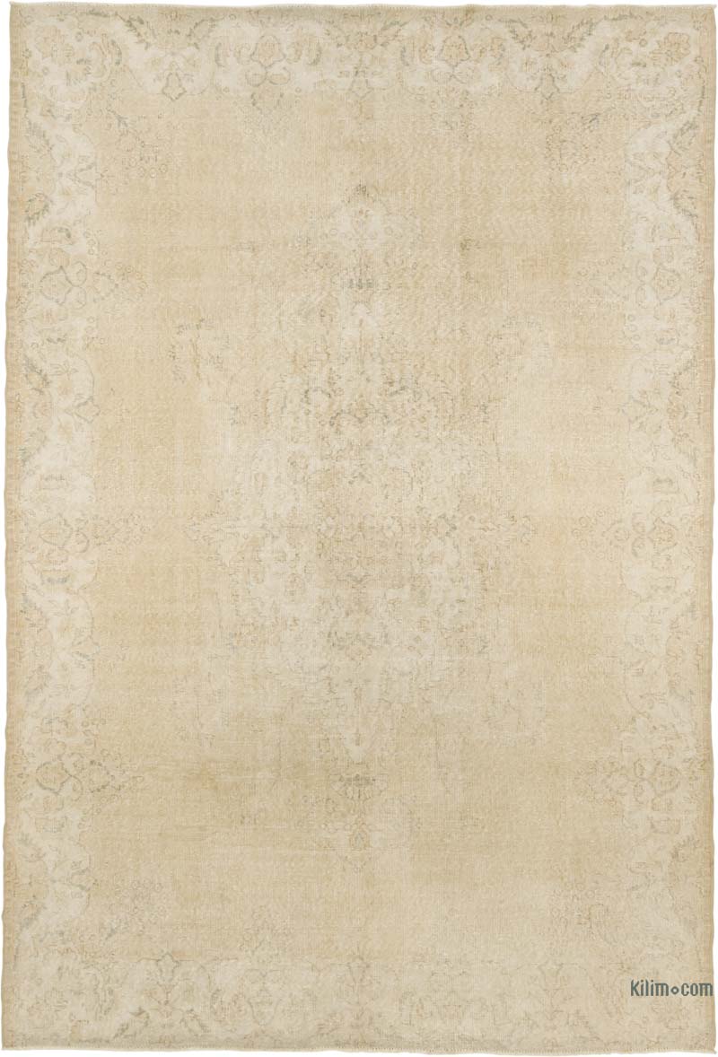 Alfombra Vintage Turca Anudada a Mano - 216 cm x 316 cm - K0082875