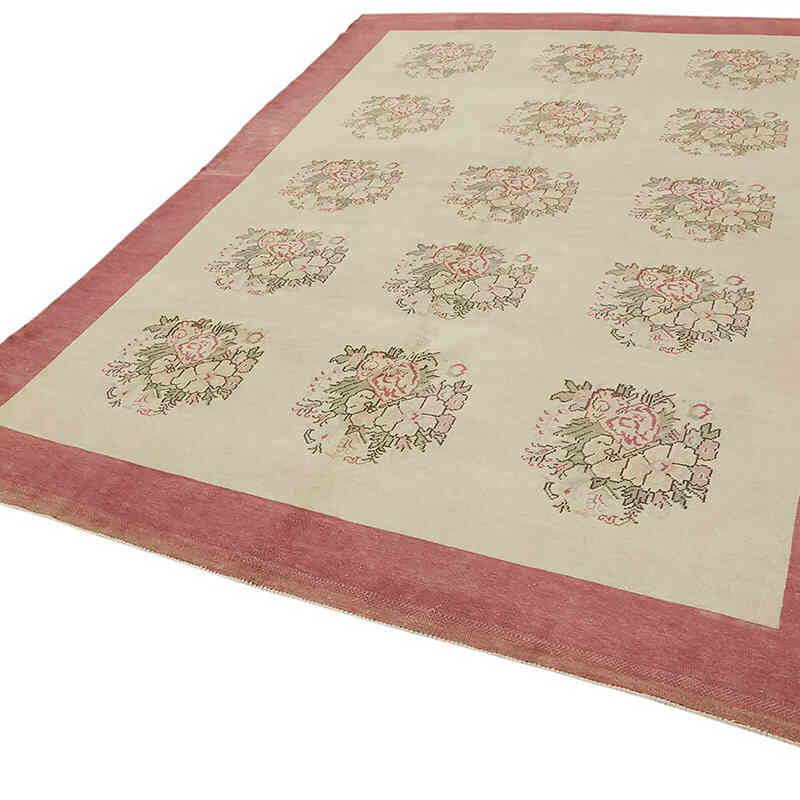 Alfombra Vintage Turca Anudada a Mano - 214 cm x 304 cm - K0082878