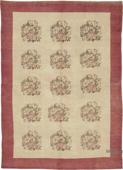 El Dokuma Vintage Halı - 214 cm x 304 cm