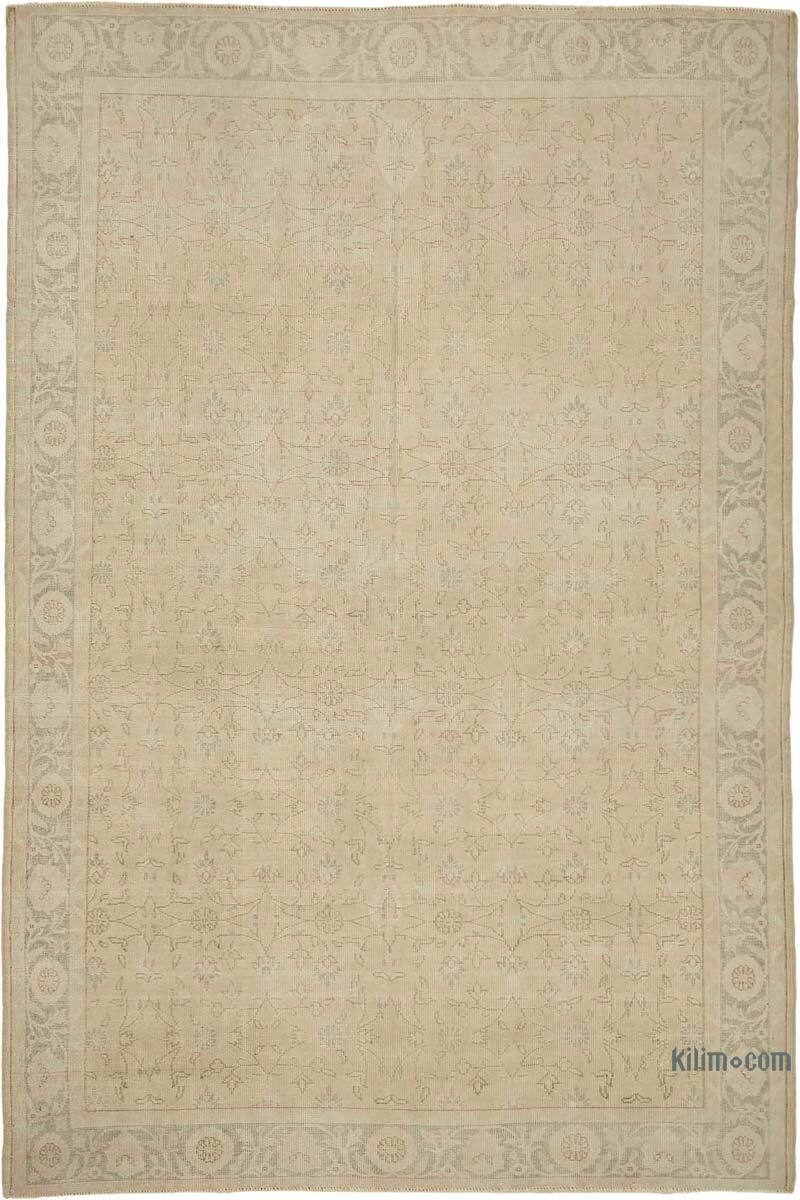 El Dokuma Vintage Halı - 214 cm x 323 cm - K0082879