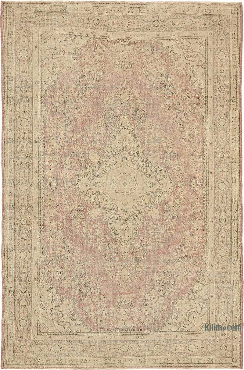 El Dokuma Vintage Halı - 212 cm x 323 cm - K0082880