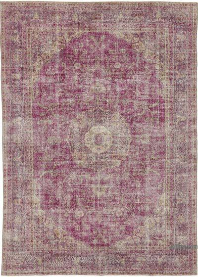 Alfombra Vintage Turca Anudada a Mano - 215 cm x 303 cm
